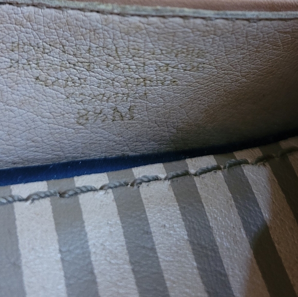 Tan and Navy Color Block Wedges size 8.5 - Picture 8 of 8